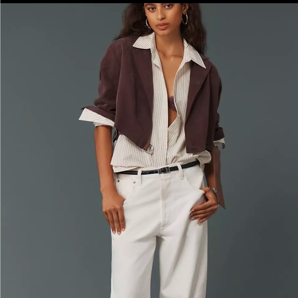 Anthropology Belted Jacket - Picture 3 of 5